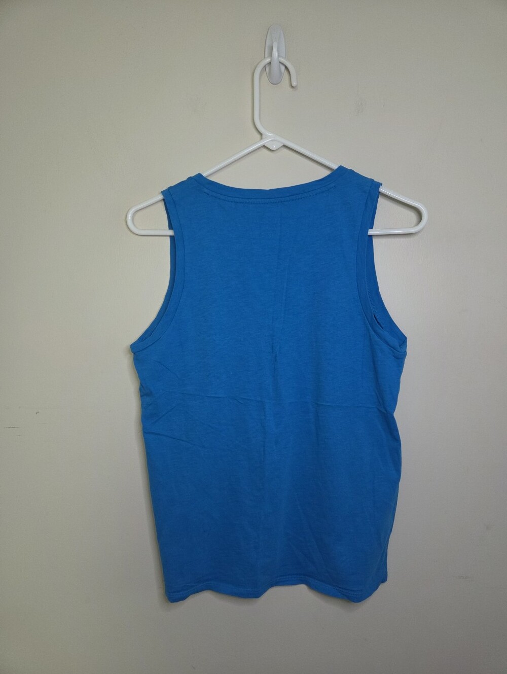 Women's J Crew Blue Slub Cotton Sleeveless V-Neck Tank Sz XS - Picture 2 of 6